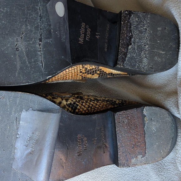 Martine Rose Python Women's Mules /Slides US10-10.5W /41 - Picture 5 of 7